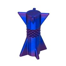 Suporte GPU Placa de Vídeo Cor Bicolor Lilás e Azul 3D Suporte GPU Placa de Vídeo Cor Bicolor Lilás e Azul 3D