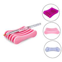 Suporte Grade Apoiador Pincel Manicure Make 5 Divisórias Suporte Grade Apoiador Pincel Manicure Make 5 Divisórias