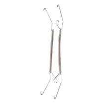 Suporte grande para prato decorativo de parede 22cm metálico cromado resistente
