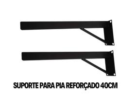 Suporte Grapa Para Pia Parafusar Super Reforçado mão francesa com 2 Unidades e Kit de instalação Suporte Grapa Para Pia Parafusar Super Reforçado mão francesa com 2 Unidades e Kit de instalação