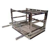 Suporte Grelhas Espetos Em Inox Churrasqueira Cód. 912A 60R ESP - Pantheon Inox