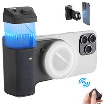 Suporte Grip Magnético para Smartphone PH-30C Led e Controle