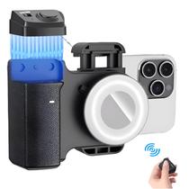 Suporte Grip para Smartphone PH-30D Led e Controle Bluetooth Suporte Grip para Smartphone PH-30D Led e Controle Bluetooth