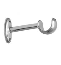 Suporte Grosso Alongado 10 cm 28 mm Cromado Bella Arte