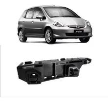 Suporte Guia Para-choque Dianteiro Fit / 03 a 08 Lado Esquerdo (Motorista)