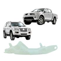 Suporte Guia Parachoque Dianteiro Esquerdo Mitsubishi L200 2008 a 2016 Motorista Pajero Dakar 2010 a 2016