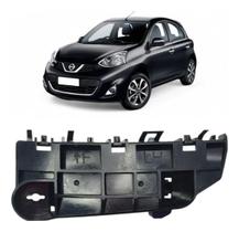 Suporte Guia Parachoque Dianteiro March 2015 2016 2017 2018 2019 2020 Lado Esquerdo Original