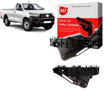 Suporte Guia Parachoque Hilux Cabine Simples 2016 Até 2022 Dianteiro