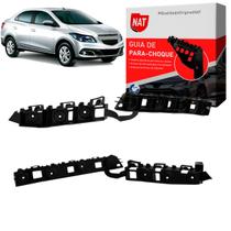 Suporte Guia Parachoque Prisma 2013 Até 2016 Traseiro