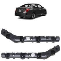 Suporte Guia Parachoque Traseiro Versa 2020 2021 2022 2023 Preto Suporte Guia Parachoque Traseiro Versa 2020 2021 2022 2023 Preto