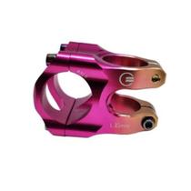 SUPORTE GUIDAO ALUMINIO CNC 35mmx31.8mm ROSA/DOURADO SUPORTE GUIDAO ALUMINIO CNC 35mmx31.8mm ROSA/DOURADO