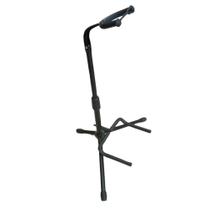 Suporte guitarra violão dobrável de chão c apoio braço 13958