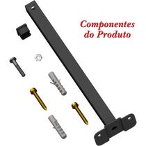 Suporte Haste De Refletor Led Parede Fachada Banner Braço Reto 30 Cm Suporte Haste De Refletor Led Parede Fachada Banner Braço Reto 30 Cm