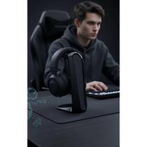 Suporte Headset Gamer P/ Mesa Fones Grandes - Preto