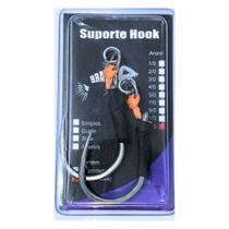 Suporte Hook anzol 13/0 Kevlar 400kg Bravos 2UNI