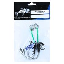 Suporte Hook anzol 7/0 Kevlar 100kg Solid Ring