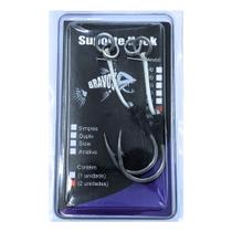 Suporte Hook anzol 7/0 Kevlar 140kg Split Ring
