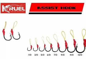 Suporte Hook Kruel - Anzol 4/0 - 250 Libras - Para Slow Jig