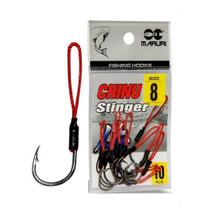 Suporte Hook Maruri Chinu Stinger n 04 Cartela com 10 Unidades