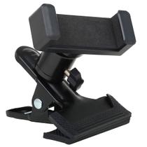 Suporte hook p/ celular guitar selfie de clip preto 60019