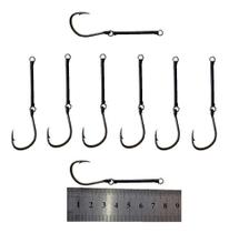 Suporte Hook Para Isca Jumping Jig - Anzol 5/0 - 8 Unidades - Albatroz Fishing