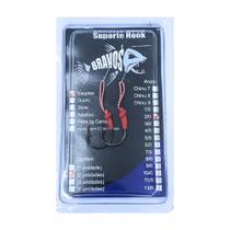 Suporte Hook Simples 2/0 Bravos 2UNI Suporte Hook Simples 2/0 Bravos 2UNI
