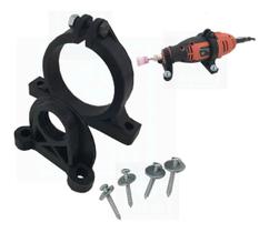 Suporte Horizontal De Bancada Para Micro Retificas/Dreme