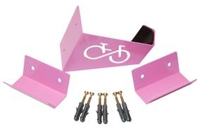 Suporte horizontal de bicicleta rosa - KW Parts