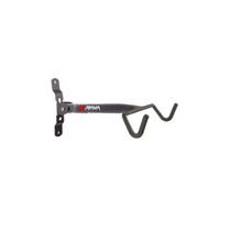 Suporte Horizontal De Parede Para Bike Emborrachado Retrátil Preto RAVA