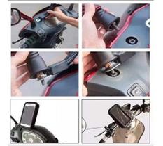 Suporte Impermeável Celular Bicicleta Moto Gps Biz Nmax Pcx Suporte Impermeável Celular Bicicleta Moto Gps Biz Nmax Pcx