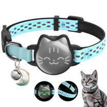 Suporte Impermeável para AirTag com Coleira e Alça Reflexiva para Gato Suporte Impermeável para AirTag com Coleira e Alça Reflexiva para Gato