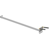 Suporte Inclinação Haste De Refletor Led Parede Fachada Banner Base Inclinada 50 Cm Branco