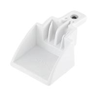 Suporte Inferior Puxador Branco Refrigerador Electrolux - DF42 DFW52 Suporte Inferior Puxador Branco Refrigerador Electrolux - DF42 DFW52