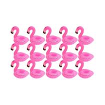 Suporte Inflável Para Bebidas Em Forma De Flamingo, Porta-Copos Flutuante De PVC, Brinquedo Para