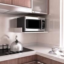 Suporte Inovador Forno Nicho para Micro Ondas Cozinha MDF Fácil Montagem