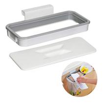 Suporte Inteligente Saco De Lixo Portátil P/ Porta Cozinha