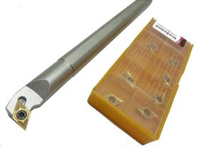 Suporte interno 16mm + Pastilhas Dcmt 11