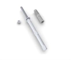 Suporte Invisível Parabold 20Kg PP140 para Prateleiras e Divisórias Rometal