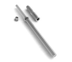 Suporte Invisível Parabold 25Kg PP110 para Prateleiras e Divisórias Rometal