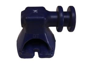 Suporte Isolador para BAP 2 Vias Azul Escuro (100un)