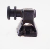 Suporte Isolador para BAP 2 Vias Preto