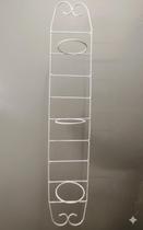 Suporte Jardim Vertical de Parede para Plantas com arcos 10 cm p 3 vasos em Ferro Suporte Jardim Vertical de Parede para Plantas com arcos 10 cm p 3 vasos em Ferro