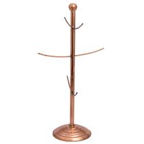 Suporte Jogo Desmontável Copos Canecas Xícaras em Cobre Puro Suporte Jogo Desmontável Copos Canecas Xícaras em Cobre Puro