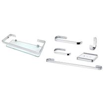 Suporte kit de acessório para banheiro 6 peças