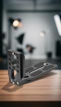Suporte L Vertical e Horizontal Alumínio CNC 1/4 Pol Suporte L Vertical e Horizontal Alumínio CNC 1/4 Pol
