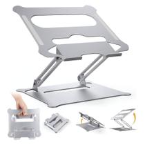 Suporte Laptop Stand Dj Notebook Laptop de Mesa Dobrável Ajustável Alumínio Premium Suporte Laptop Stand Dj Notebook Laptop de Mesa Dobrável Ajustável Alumínio Premium