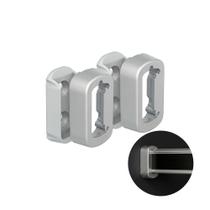 Suporte Lateral Anodizado Para Cabideiro Vesto Rm282 Rometal Suporte Lateral Anodizado Para Cabideiro Vesto Rm282 Rometal