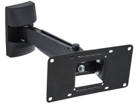 Suporte Lcd/led Articulado Stpa46 De Parede 10/40 Max 25kg Preto Multivisao