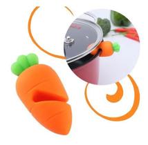 Suporte Levanta Tampa De Panela Silicone Cozinha Tira Vapor - Clink