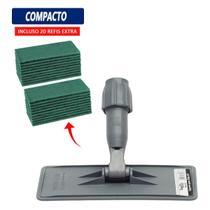 Suporte Limpa Tudo Superpro 20 Fibras Verde Prata